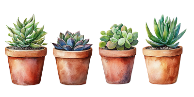 cactus illustration for the preschool room at blue windmill