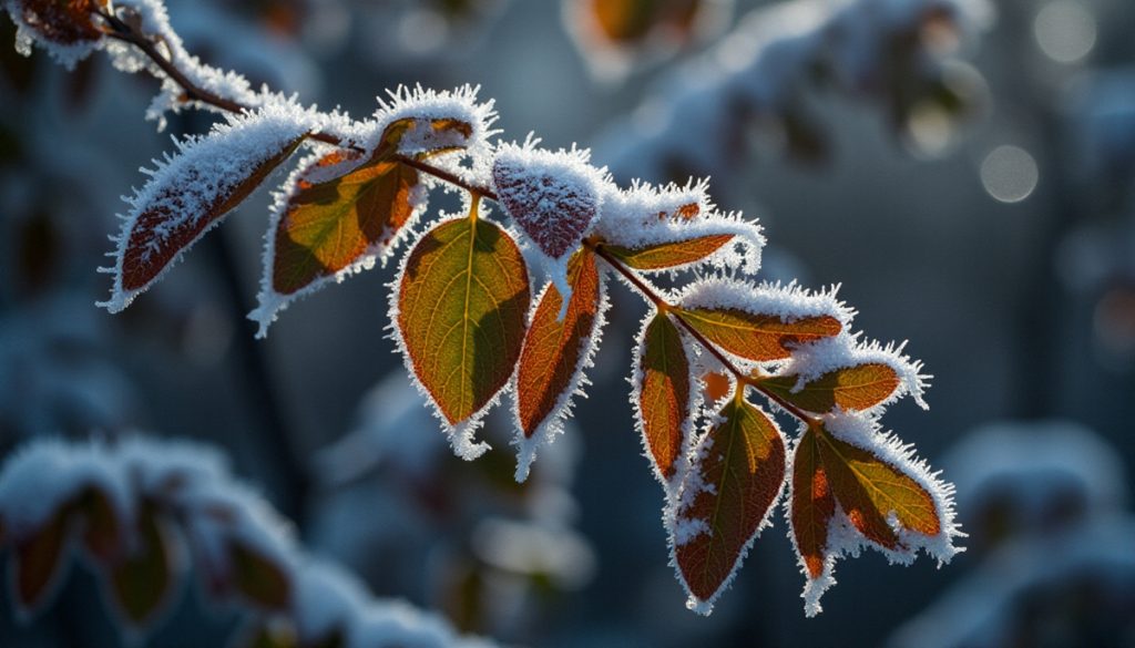 early years january activities with snow on leaves early years january activities with snow on leaves