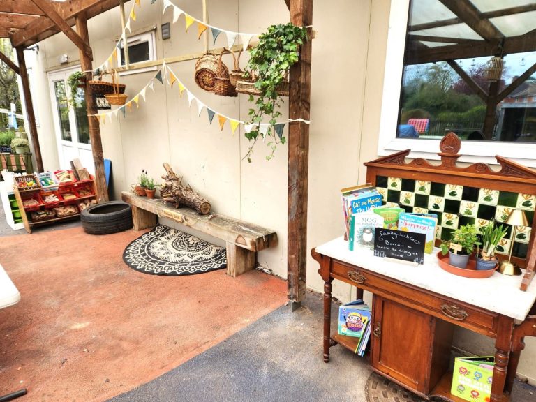 Curiosity Corner: A New Outdoor Learning Space at Blue Windmill Nursery the curiosity corner at Blue Windmill Nursery Rugby